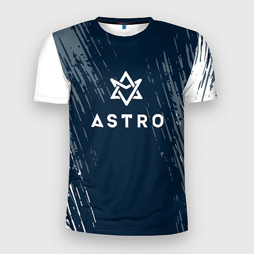 Мужская спорт-футболка Astro - краска / 3D-принт – фото 1