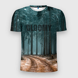 Мужская спорт-футболка Мрачный Лес GLOOMY