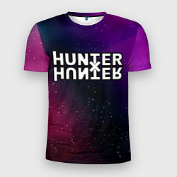 Футболка спортивная мужская Hunter x Hunter gradient space, цвет: 3D-принт