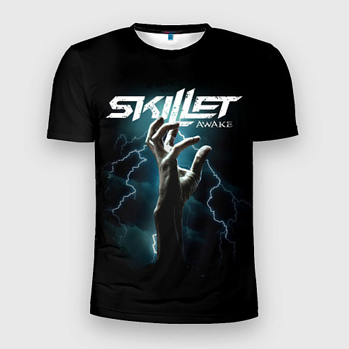 Мужская спорт-футболка Группа Skillet / 3D-принт – фото 1