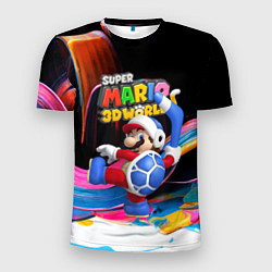 Мужская спорт-футболка Super Mario 3D World - Boomerang