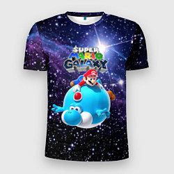Футболка спортивная мужская Super Mario Galaxy - Nintendo, цвет: 3D-принт