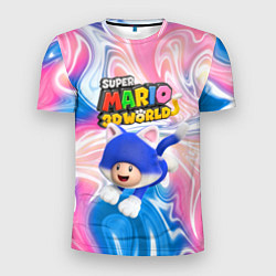 Мужская спорт-футболка Toad - Super Mario 3D World - Nintendo