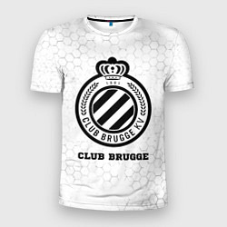 Мужская спорт-футболка Club Brugge sport на светлом фоне