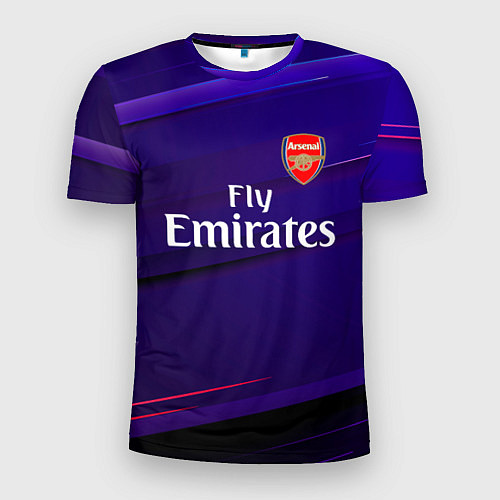Мужская спорт-футболка Arsenal Абстракция / 3D-принт – фото 1