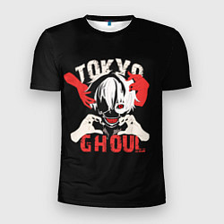 Мужская спорт-футболка Kaneki Ken - Tokyo Ghoul