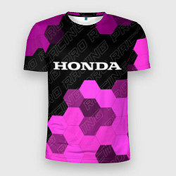 Мужская спорт-футболка Honda pro racing: символ сверху