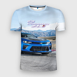 Мужская спорт-футболка Chevrolet Camaro ZL 1 - Motorsport