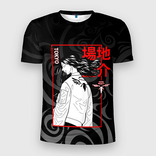 Мужская спорт-футболка Кейске Баджи - Токийские мстители / 3D-принт – фото 1
