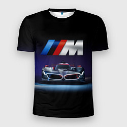 Футболка спортивная мужская BMW M Performance Motorsport, цвет: 3D-принт