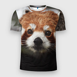 Мужская спорт-футболка Малая панда
