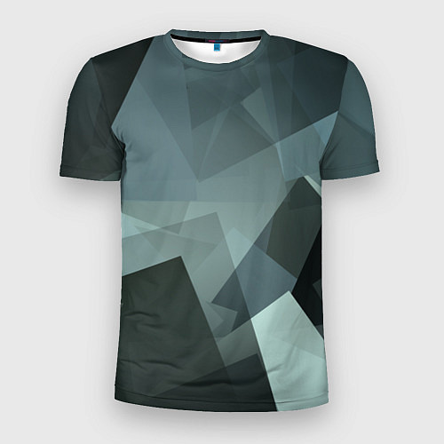 Мужская спорт-футболка Геометрия / 3D-принт – фото 1