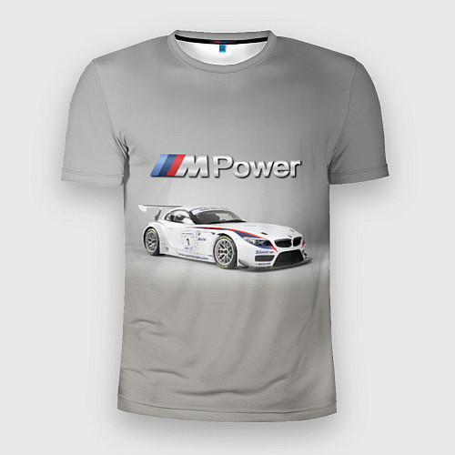 Мужская спорт-футболка BMW Z4 GT3 - Motorsport - racing team / 3D-принт – фото 1