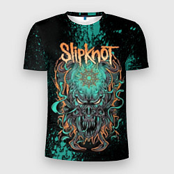 Мужская спорт-футболка Slipknot monster