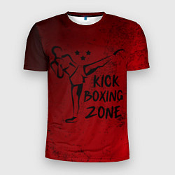 Мужская спорт-футболка Зона Кикбоксинга