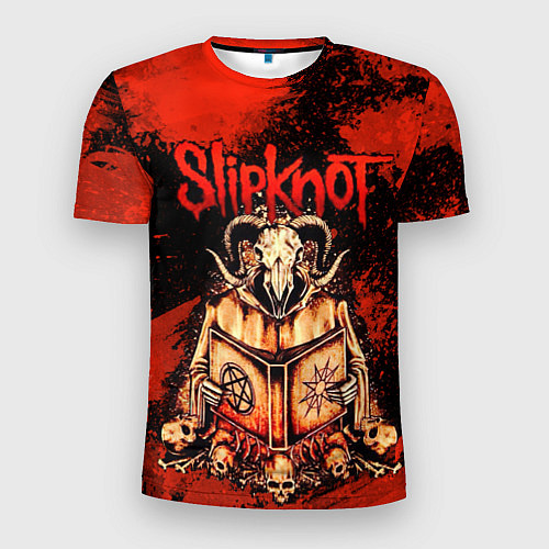 Мужская спорт-футболка Slipknot - баран / 3D-принт – фото 1