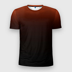 Футболка спортивная мужская Благородный коричневый градиент, цвет: 3D-принт
