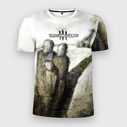 Мужская спорт-футболка Three Days Grace дебютный альбом