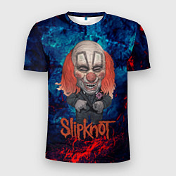 Футболка спортивная мужская Clown Slipknot, цвет: 3D-принт