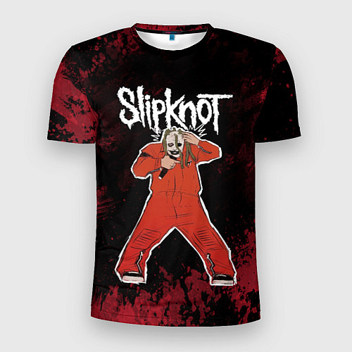 Мужская спорт-футболка Slipknot music / 3D-принт – фото 1