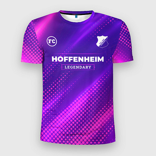 Мужская спорт-футболка Hoffenheim legendary sport grunge / 3D-принт – фото 1