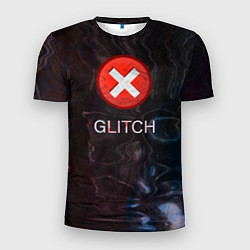 Мужская спорт-футболка GLITCH - Визуальная ошибка