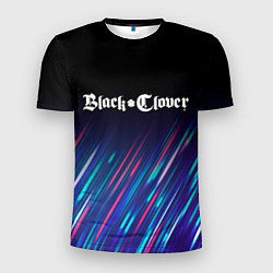 Мужская спорт-футболка Black Clover stream