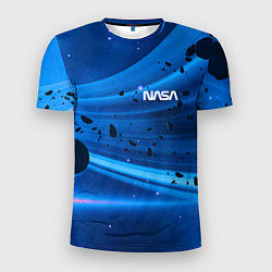Футболка спортивная мужская Космическое пространство - NASA - Planet, цвет: 3D-принт