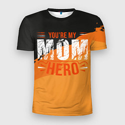 Мужская спорт-футболка Mom hero
