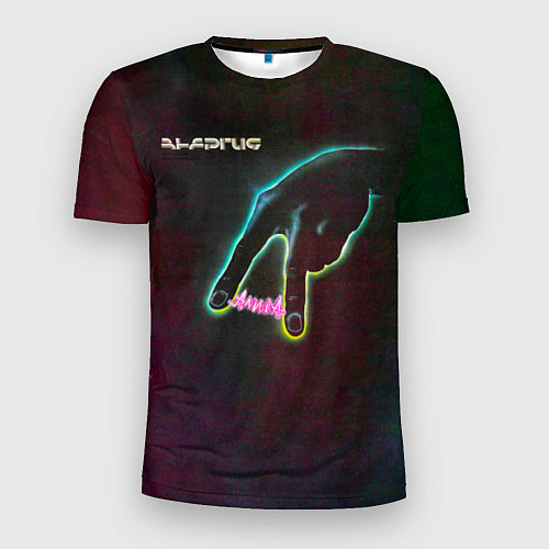 Мужская спорт-футболка Энергия - Алиса / 3D-принт – фото 1