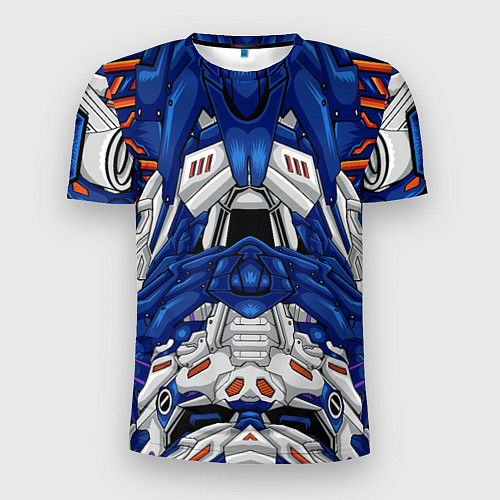 Мужская спорт-футболка Инопланетный костюм / 3D-принт – фото 1