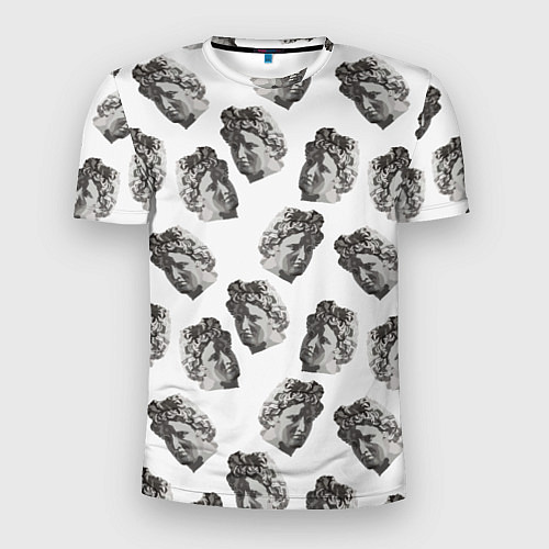 Мужская спорт-футболка Аполлон - паттерн / 3D-принт – фото 1