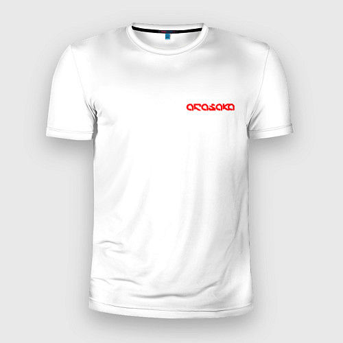 Мужская спорт-футболка Форма арасаки - белый / 3D-принт – фото 1