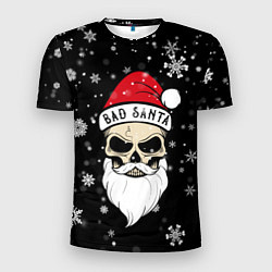 Мужская спорт-футболка Christmas Bad Santa