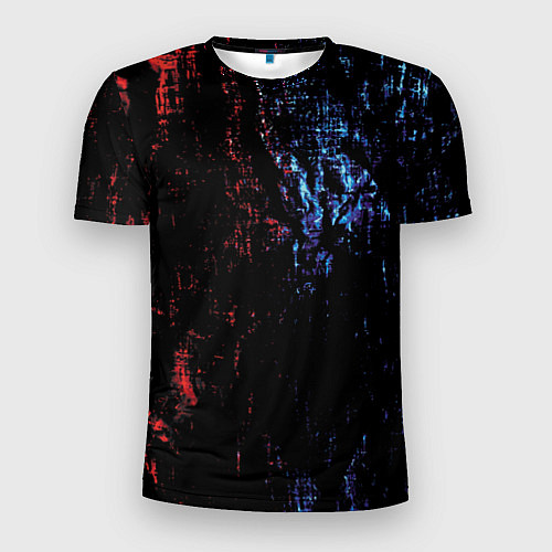Мужская спорт-футболка Потёртая / 3D-принт – фото 1