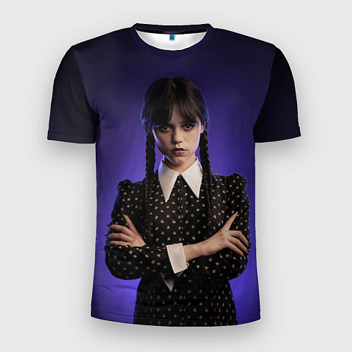 Мужская спорт-футболка Уэнздей / 3D-принт – фото 1