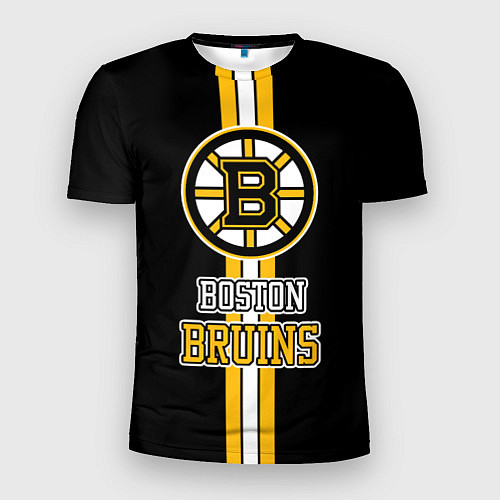 Мужская спорт-футболка Бостон Брюинз - НХЛ / 3D-принт – фото 1