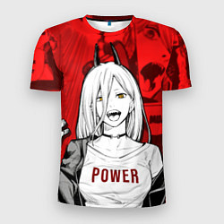 Мужская спорт-футболка Chainsaw Man: Power