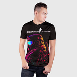 Футболка спортивная мужская CS:GO, Art, цвет: 3D-принт — фото 2