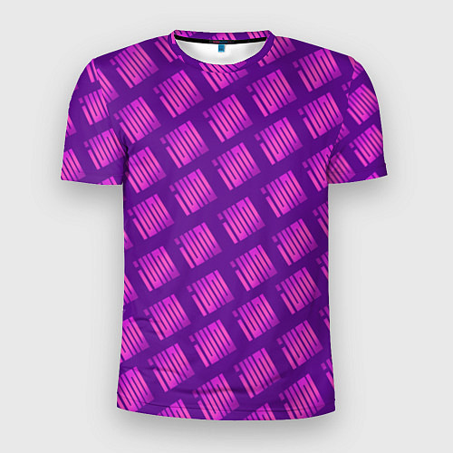 Мужская спорт-футболка Логотип Джи Айдл / 3D-принт – фото 1