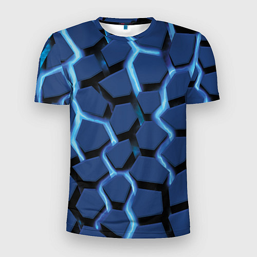 Мужская спорт-футболка Ручей / 3D-принт – фото 1