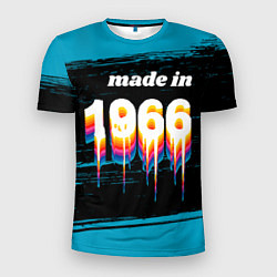 Мужская спорт-футболка Made in 1966: liquid art