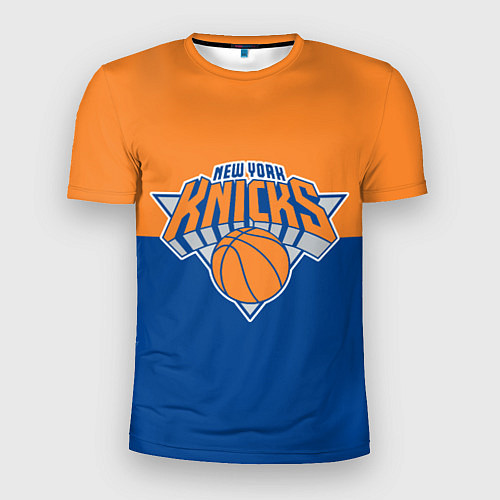 Мужская спорт-футболка Нью-Йорк Никс НБА / 3D-принт – фото 1