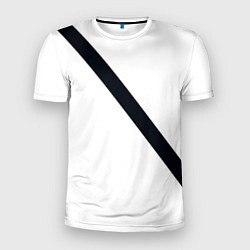Мужская спорт-футболка Для Автолюбителя - Ремень На Правую Сторону