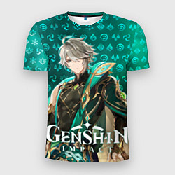 Мужская спорт-футболка Аль-Хайтам элементали