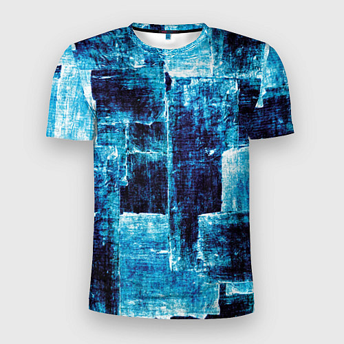 Мужская спорт-футболка Куски льда / 3D-принт – фото 1
