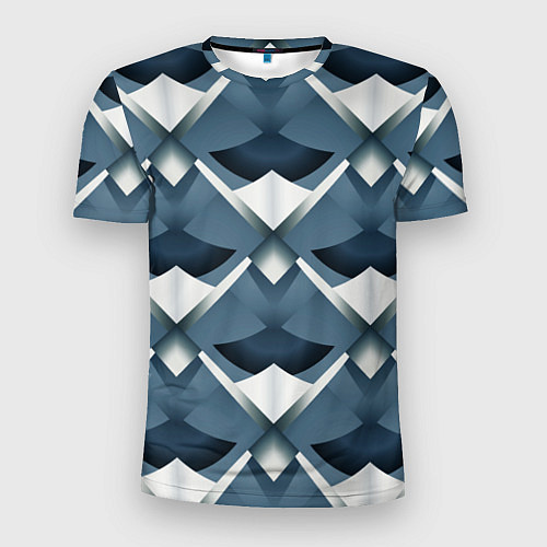 Мужская спорт-футболка Паттерн в стиле фэнтези / 3D-принт – фото 1