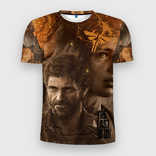 Мужская спорт-футболка Джоэл и Элли - The Last of Us / 3D-принт – фото 1