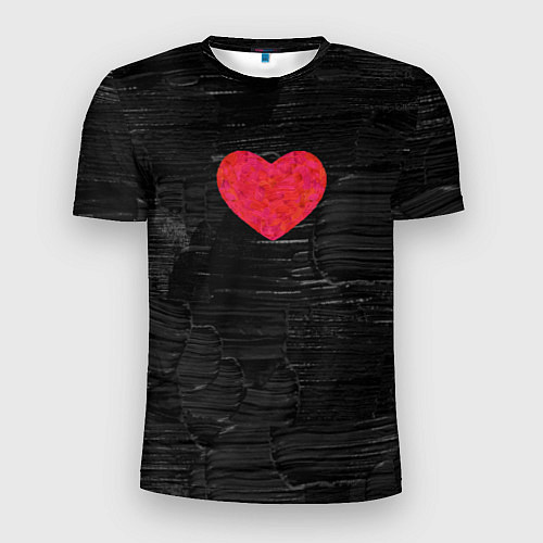 Мужская спорт-футболка Black Valentin / 3D-принт – фото 1