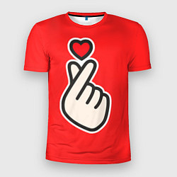 Мужская спорт-футболка К- Heart